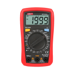 Uni-T UT131C Multímetro digital de mano LCD - Medición de voltaje en DC y AC hasta 250V - Medición de
