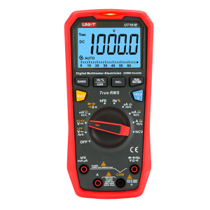 Uni-T UT161B Multímetro digital CAT III - Pantalla LED de hasta 6000 cuentas - Medición en DC y AC hasta