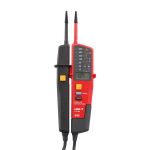 Uni-T UT18C Detector de voltaje AC/DC - Display LED - Modo de alto y bajo voltaje hasta 690 V - Aviso