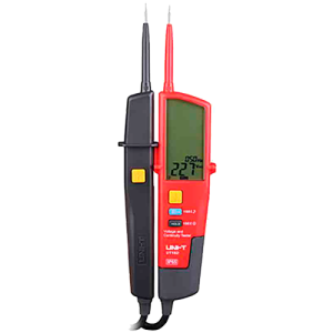 Uni-T UT18D Detector de voltaje AC/DC - Display LCD - Modo de alto y bajo voltaje hasta 690 V - Aviso