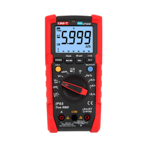 Uni-T UT191E Multímetro digital Industrial True RMS - IP65 y resistente a caídas de 2 m - Medición DC y AC