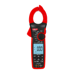 Uni-T UT207B Pinza amperimétrica LCD - Medición en DC hasta 1000V y 1000A - Medición en AC hasta 1000V y