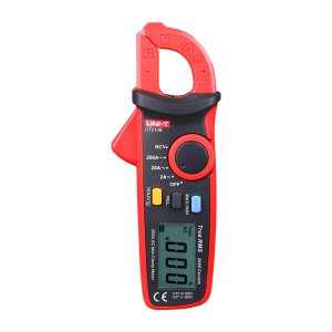 Uni-T UT210B Mini pinza amperimétrica - Pantalla LED - Medición AC hasta 200A - Alta precisión en AC con