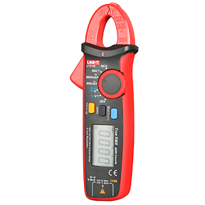 Uni-T UT211B Mini pinza amperimétrica - Medición en DC y AC hasta 600V y 60A - Mide resistencia y