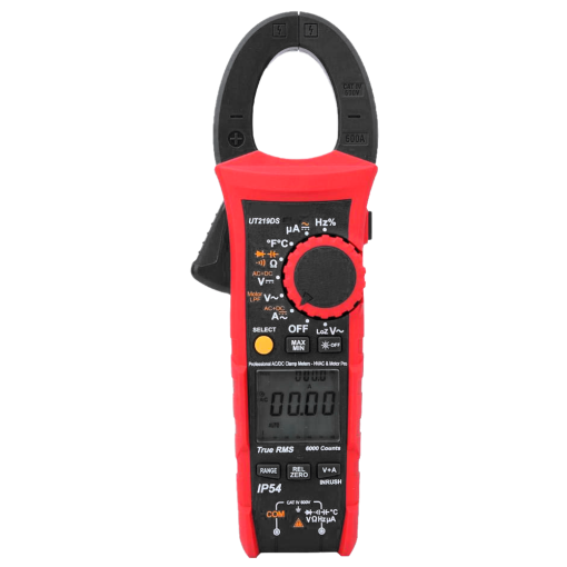 Uni-T UT219DS Pinza amperimétrica – Medición en DC hasta 1000V y 600A – Medición en AC hasta 1000V y 600A –