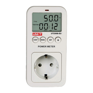 Uni-T UT230B-EU Medidor de consumo eléctrico - Permite conocer todos los valores electricos - Cálculo de