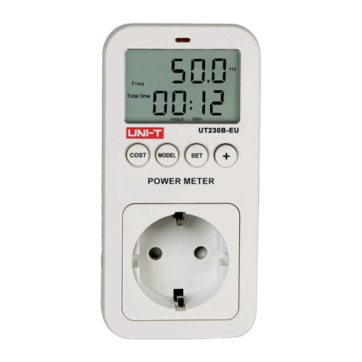 Uni-T UT230B-EU Medidor de consumo eléctrico – Permite conocer todos los valores electricos – Cálculo de