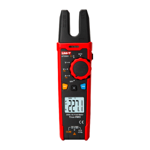 Uni-T UT256A Pinza amperimétrica tipo tenedor - Pantalla LCD de hasta 6000 cuentas - Medición de intensidad