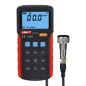 Uni-T UT315A Tacómetro digital - Mide Aceleraciones, Velocidades y Desplazamiento - Utilización en
