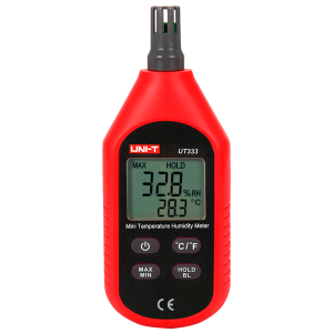 Uni-T UT333 Medidor de condiciones ambientales - Medición de temperatura y humedad - Diseño ligero y