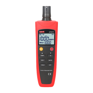 Uni-T UT337A Medidor de monóxido de carbono (CO) - Incorpora sensor electroquímico de gas - Alarma