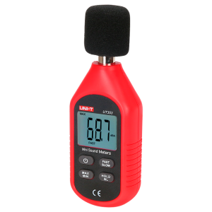 Uni-T UT353 Medidor de nivel de sonido - Capta ruido hasta 130 dB con rápida respuesta - Display LCD