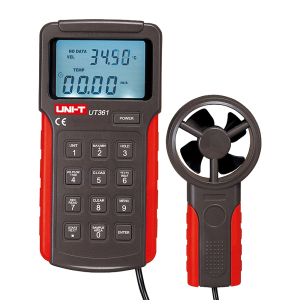 Uni-T UT361 Anemómetro tipo Split - Sensor de velocidad del viento de alta precisión - Sensor de