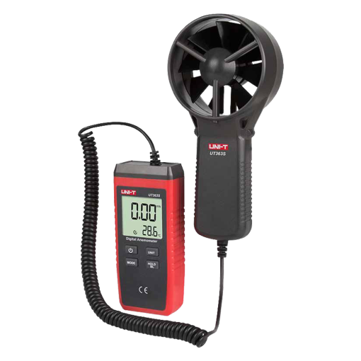 Uni-T UT363S Anemómetro tipo Split – Sensor de velocidad del viento de alta precisión – Sensor de