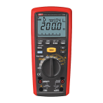 Uni-T UT505B Medidor de resistencia de aislamiento - Multimétro de voltaje AC y DC hasta 600V - Rangos
