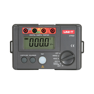 Uni-T UT522 Medidor de resistencia a tierra - Display LCD de hasta 4000 cuentas - Medición de resistencia