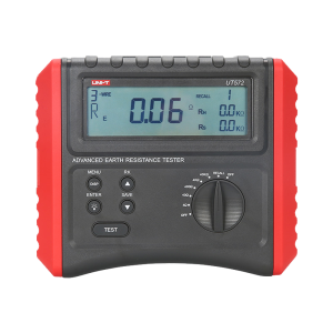 Uni-T UT572 Medidor de resistencia a tierra - Display LCD - Medición de resistencia a tierra hasta 40kΩ -