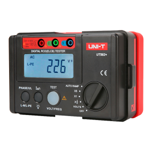 Uni-T UT582+ Comprobador de tiempo de disparo de diferencial - Display LCD de hasta 1000 cuentas -