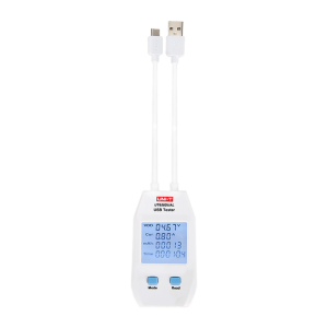 Uni-T UT658DUAL Medidor dual de corriente y tensión UNI-T - Sencilla conexión USB Tipo A y tipo C - Permite
