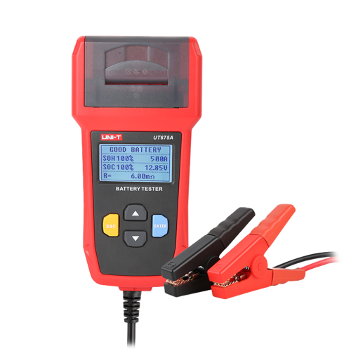 Uni-T UT675A Tester de baterías – Mide capacidad, voltaje, resistencia y estado – Testeo de carga y