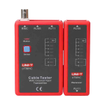 Uni-T UT681C Tester de cables Comprobación de estado cables RJ45/RJ11/BNC Testeo modo