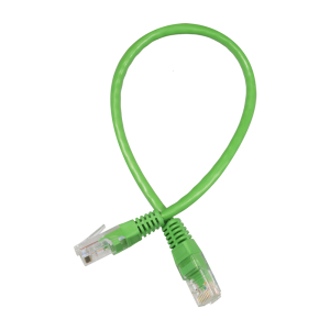 Safire UTP1-03GN Cable UTP Safire - Ethernet - Conectores RJ45 - Categoría 5E - 0.3 m - Color verde