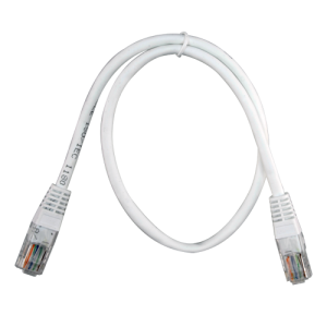 Safire UTP1-05W Cable UTP - Ethernet - Conectores RJ45 - Categoría 5E - 0.5 m - Color blanco