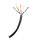 Safire UTP5E-100-OUTDOOR-BC Cable UTP - Categoría 5E - Rollo de 100 metros - Conductor OFC, pureza 99.9% cobre - Diámetro