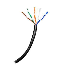 Safire UTP5E-100-OUTDOOR-BC Cable UTP - Categoría 5E - Rollo de 100 metros - Conductor OFC, pureza 99.9% cobre - Diámetro