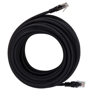 Safire UTP6-20-OUTDOOR Cable UTP - Ethernet - Conectores RJ45 - Categoría 6 - Cubierta especial para exterior ( Negro