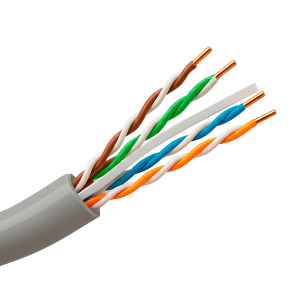 Safire UTP6-305-BC-PVC-Eca Cable UTP Safire PVC - Categoría 6 - Cumple con 90m Fluke test - Conductor OFC, pureza 99.9%