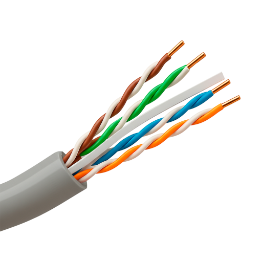 Safire UTP6-305-BC-PVC-Eca Cable UTP Safire PVC – Categoría 6 – Cumple con 90m Fluke test – Conductor OFC, pureza 99.9%