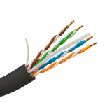 Safire UTP6-500-BC-OUTDOOR Cable UTP rígido de exterior - Categoría 6 - Cumple con 90m Fluke test - Conductor OFC, pureza