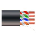 Safire UTP6-500-OUTDOOR Cable UTP Safire - Categoría 6 - Bobina de madera de cable 500 m - Conductor OFC, pureza 99.9%