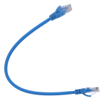 Safire UTP6-H-03B Cable UTP - Ethernet - Conectores RJ45 - Categoría 6 - 0,3 m - Color azul