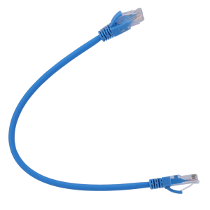 Safire UTP6-H-03B Cable UTP - Ethernet - Conectores RJ45 - Categoría 6 - 0,3 m - Color azul
