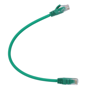 Safire UTP6-H-03GN Cable UTP - Ethernet - Conectores RJ45 - Categoría 6 - 0,3 m - Color verde