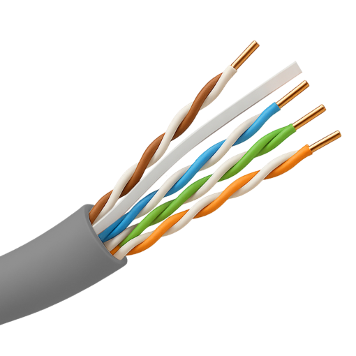 Safire UTP6A-305-PVC-Eca Safire cable UTP Categoría 6A – Conductor OFC,100% cobre – Diámetro 23 AWG-0,55mm –