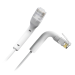 Safire UTP6A-FLEX-150W Cable UTP flexible - Ethernet - Conectores RJ45 - Categoría 6A - 1,5 m - Color blanco