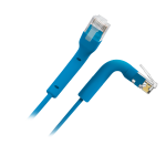 Safire UTP6A-FLEX-1B Cable UTP flexible - Ethernet - Conectores RJ45 - Categoría 6A - 1 m - Color azul