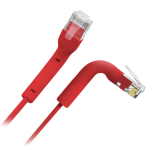 Safire UTP6A-FLEX-1R Cable UTP flexible - Ethernet - Conectores RJ45 - Categoría 6A - 1 m - Color red