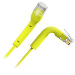 Safire UTP6A-FLEX-2Y Cable UTP flexible - Ethernet - Conectores RJ45 - Categoría 6A - 2 m - Color amarillo