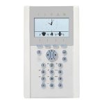 Acre V54543-F110-B100 Teclado confort SPCK620.100-N para sistemas SPC.