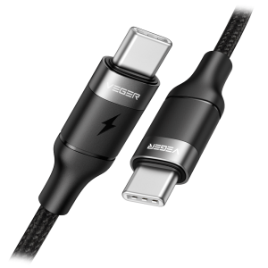 Veger VG-CC02 Cable USB2.0 para portátiles USB-C a USB-C Cubierta de metal