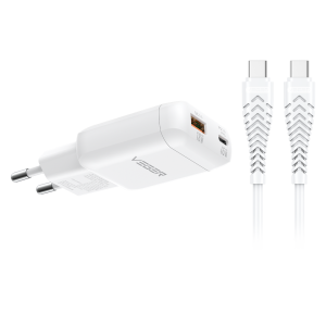 Veger VG-TR121-Kit-45W1A1C Cargador de pared Carga rápida 45W
