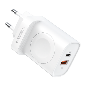 Veger VG-W002E Cargador USB e inalámbrico (para i Watch) Potencia 25W Carga rápida 22.5W