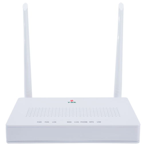V-Sol VSOL-HG325N Router ONT Wi-Fi 4 1X PON 4x LAN RJ45 10/100/1000Mbps 1x RJ11 802.11