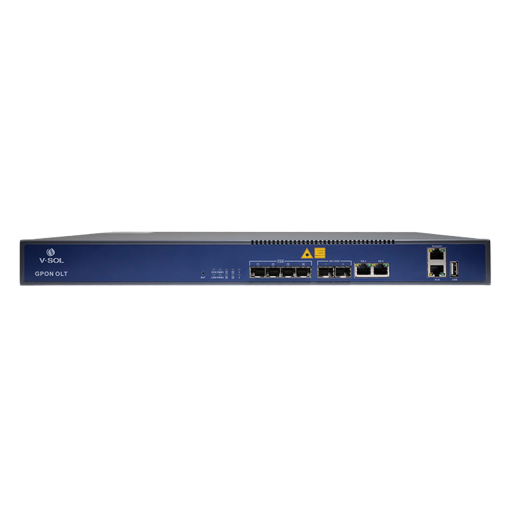 V-Sol VSOL-V1600G0-B 4 Puertos Pon Gpon OLT 2 Puertos RJ45 10/100/1000 Mbps + Puerto SFP
