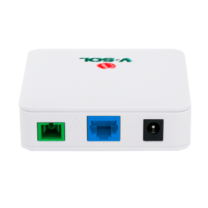 V-Sol VSOL-V2801Q ONT XPON 1x PON 1x LAN RJ45 10/100/1000/2500 Mbps Ideal para FTTH
