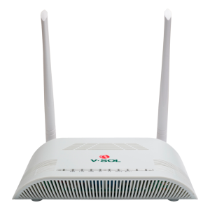 V-Sol VSOL-V2802GWT Router ONT Wi-Fi 4 CATV 1X PON 1x LAN RJ45 FE 1x LAN RJ45 GE 1x CATV